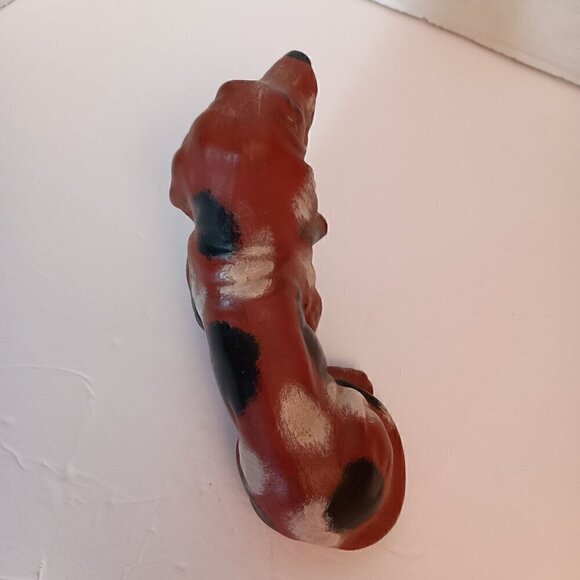Brown Dog with Long Floppy ears, Pottery piece Great for a dog lovers collection - Picture 5 of 10